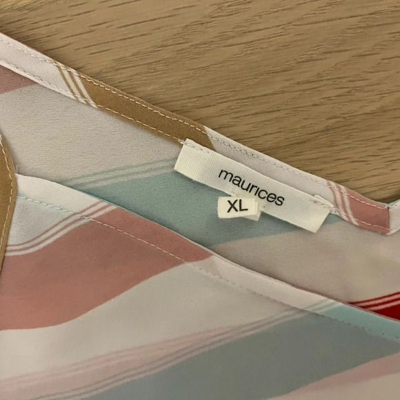 ☀️ Maurice’s Colourful  Stripes Tank - Picture 3 of 5